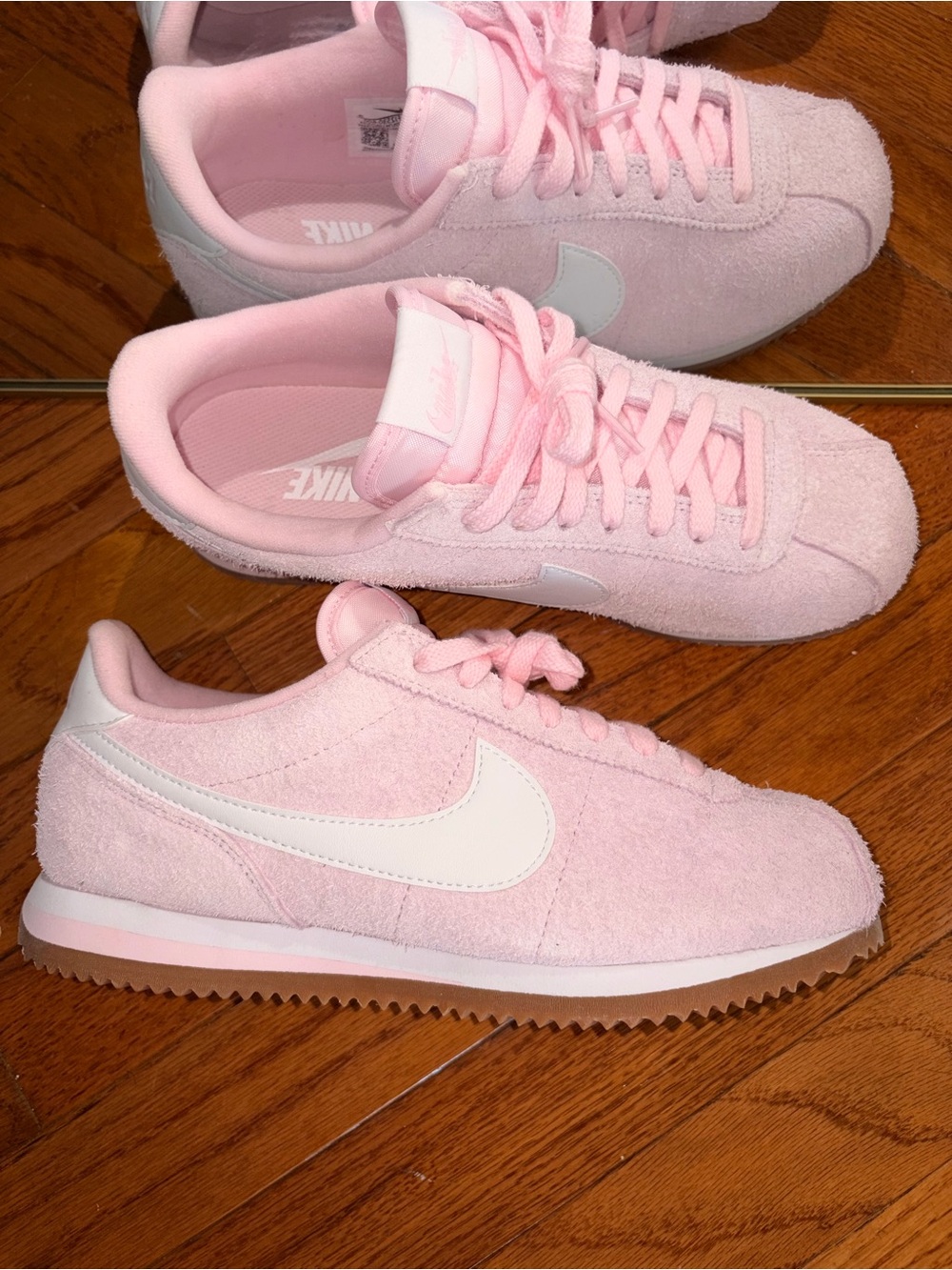 Nike Cortez Vintage  Pink Suede Classic Cortez Sneakers